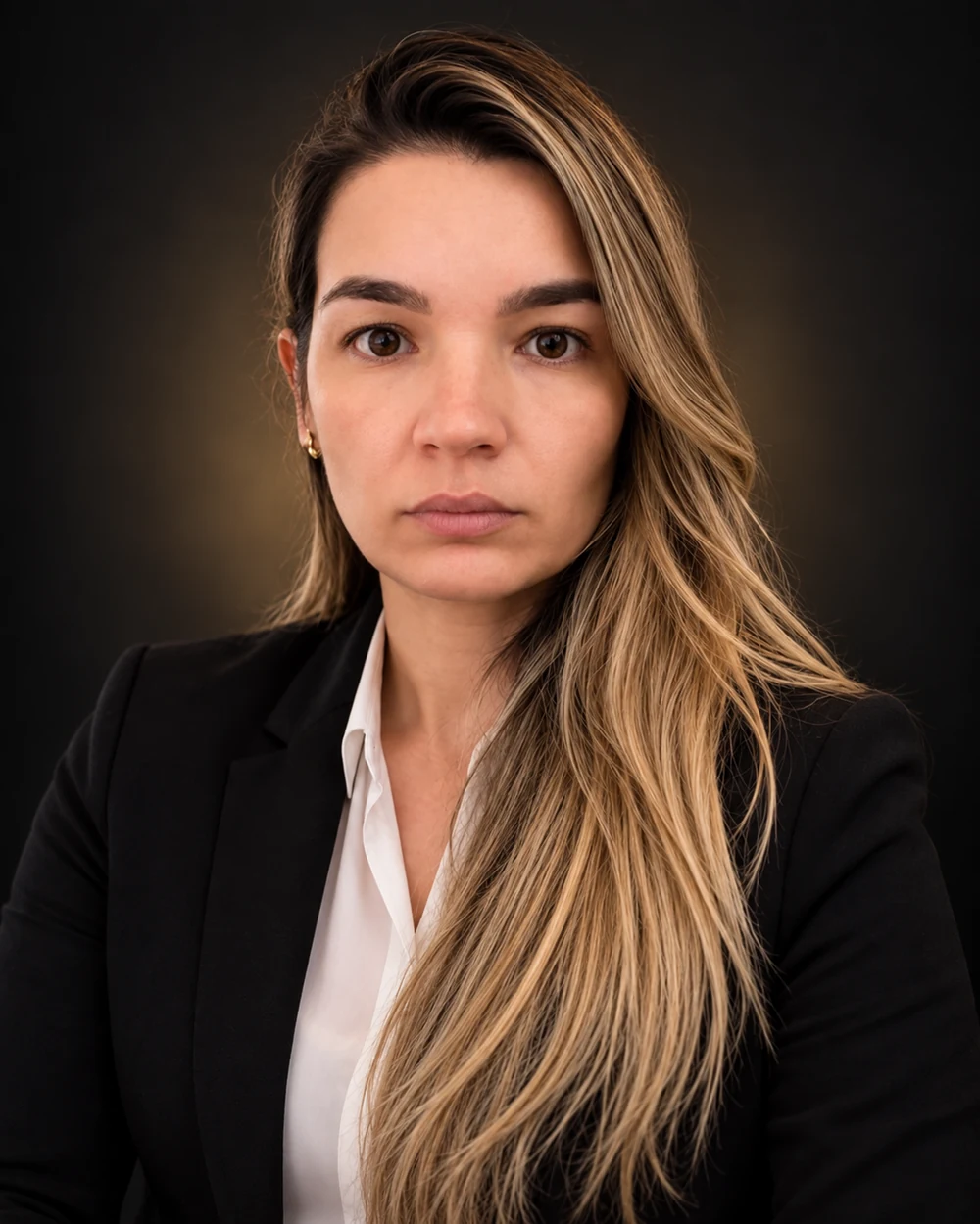 Retrato profissional de Aline Cristina Seminara Ribeiro, advogada OAB/SP 384691